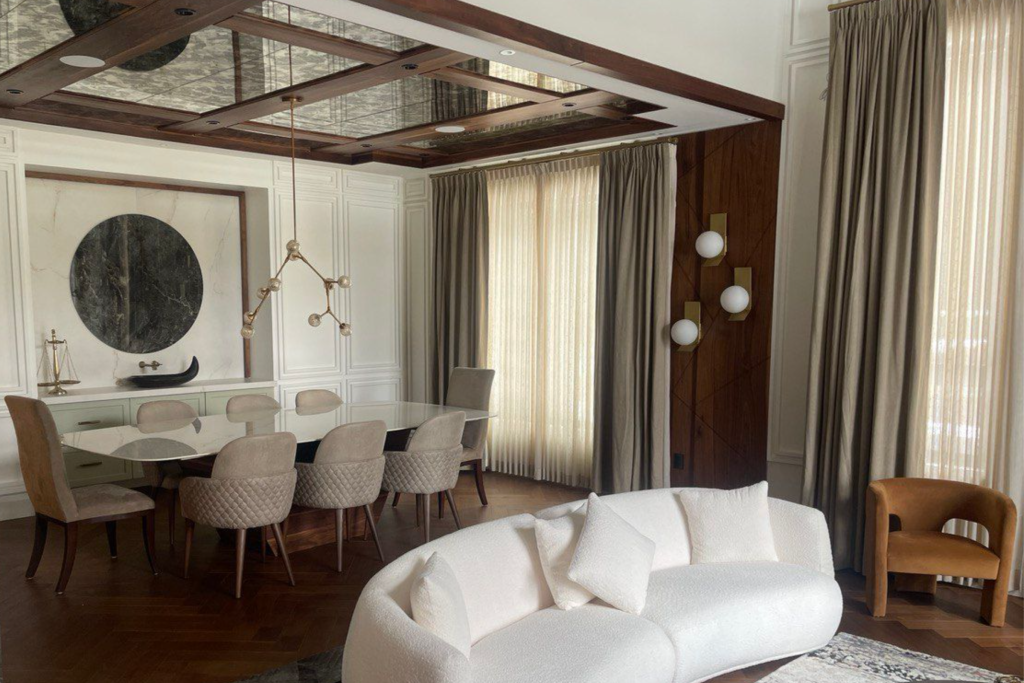 Elevate Living Rooms with Large Format Porcelain Luxury Tiles - Project ...